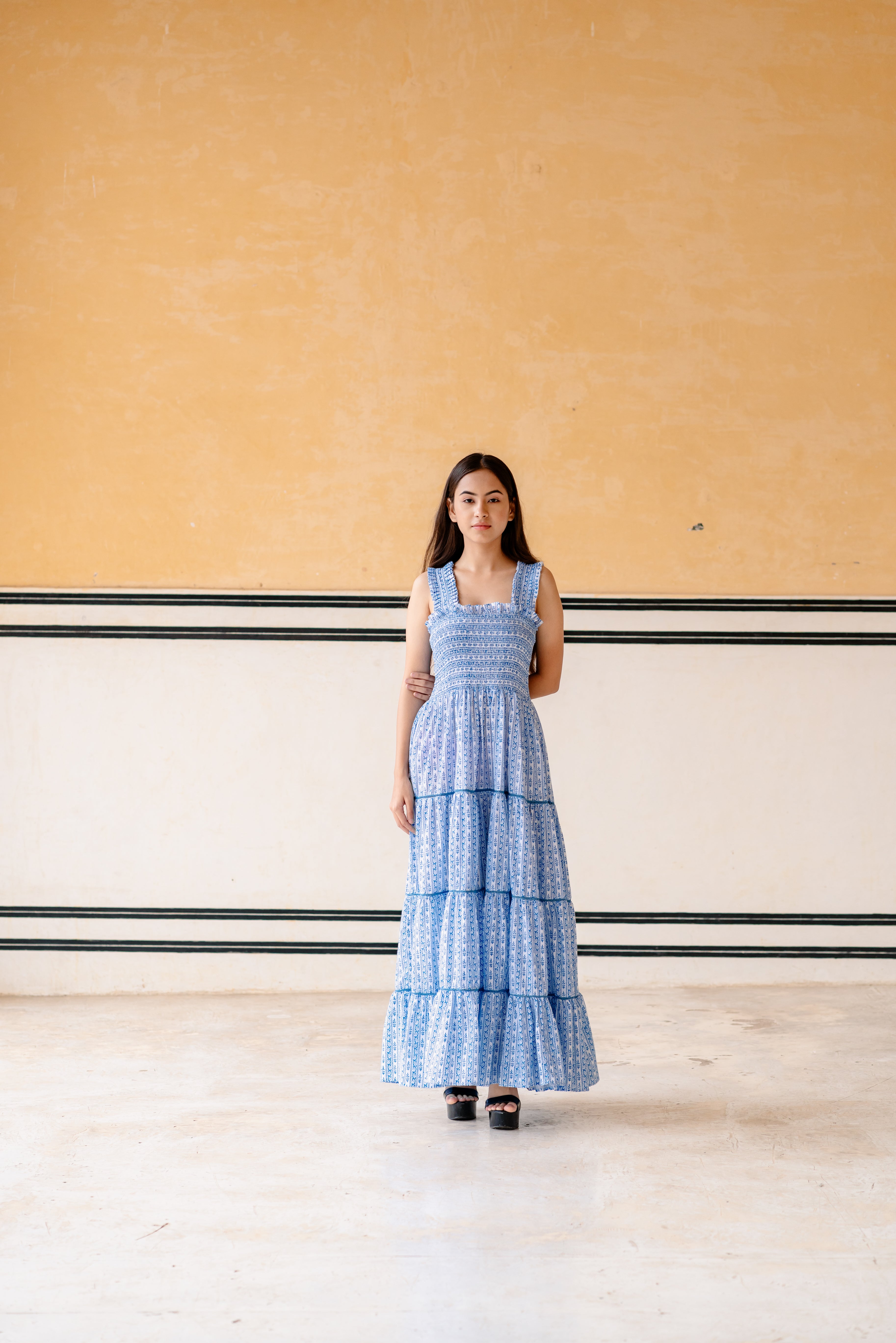 Sky Lace Maddie Dress