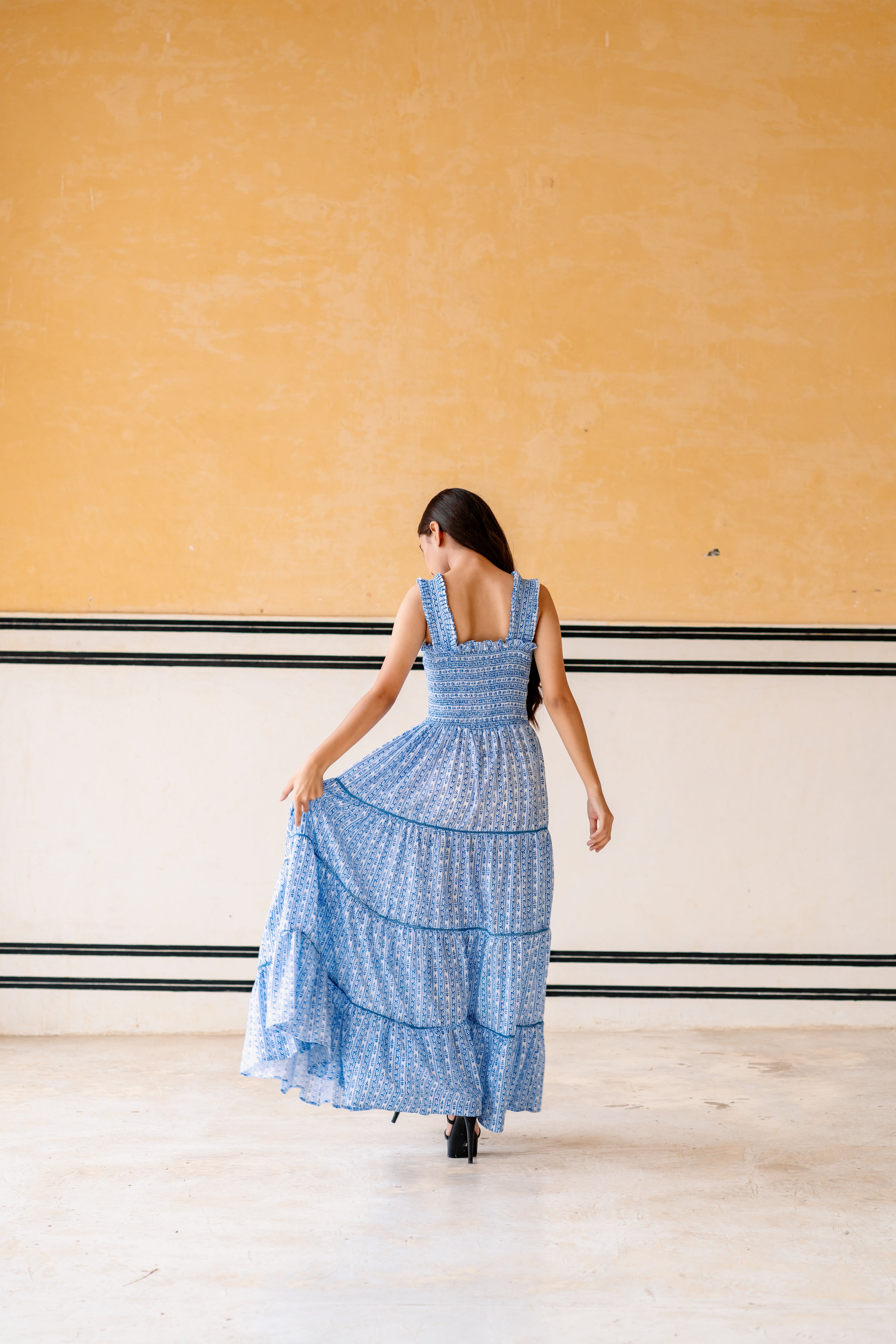 Sky Lace Maddie Dress