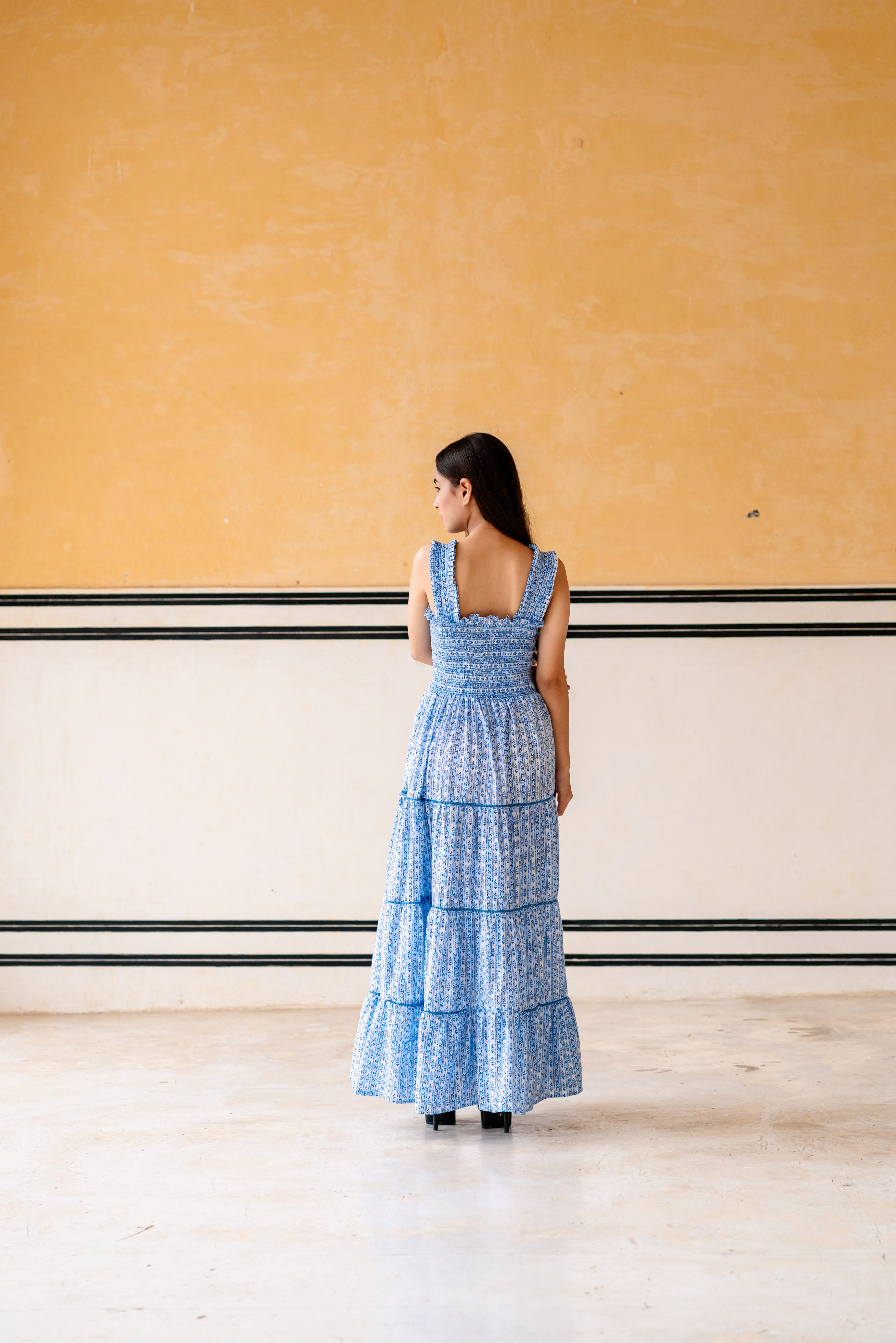 Sky Lace Maddie Dress