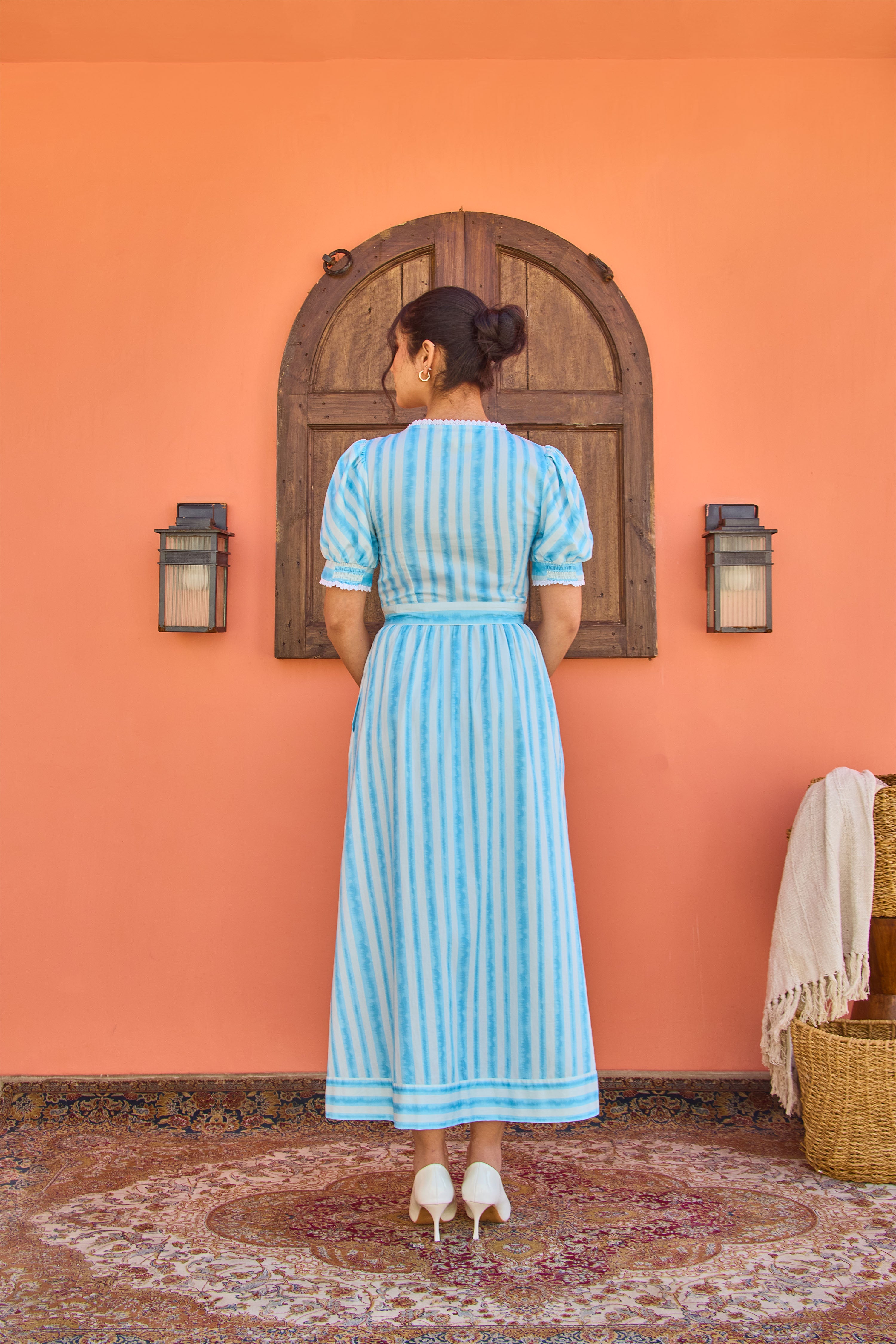 Jodhpur Stripe Katie Dress