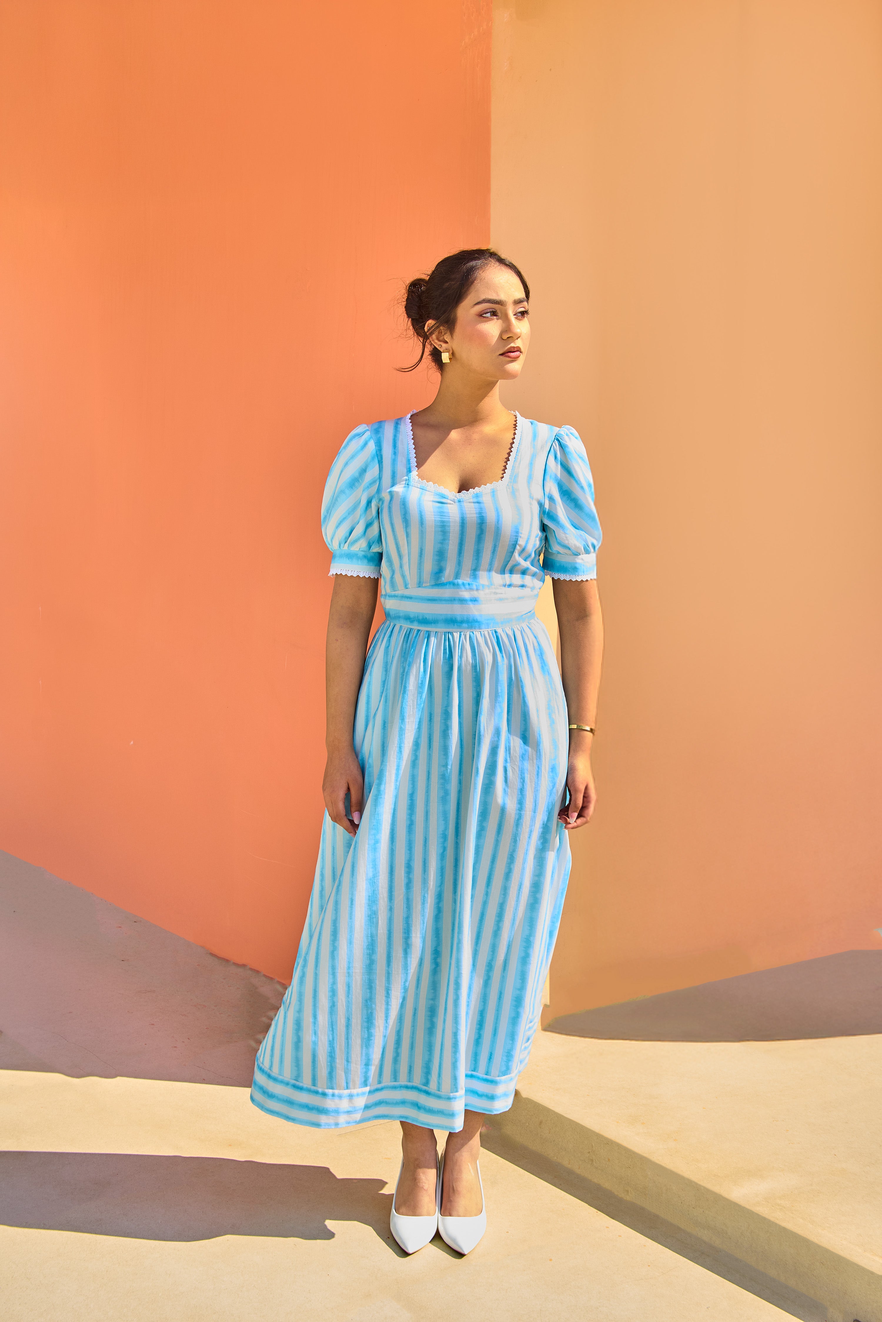 Jodhpur Stripe Katie Dress