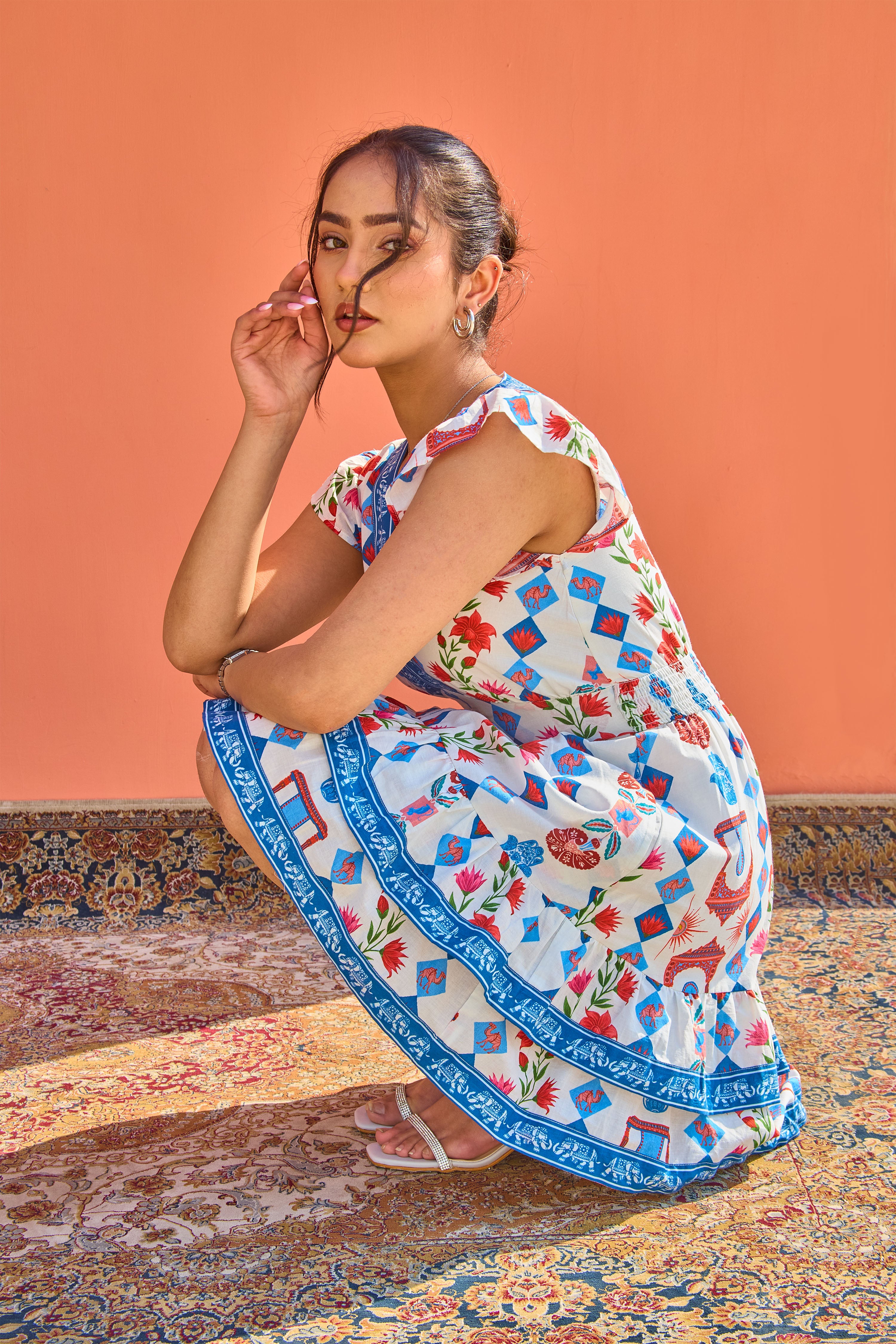 Kaba Temple Mini Dress