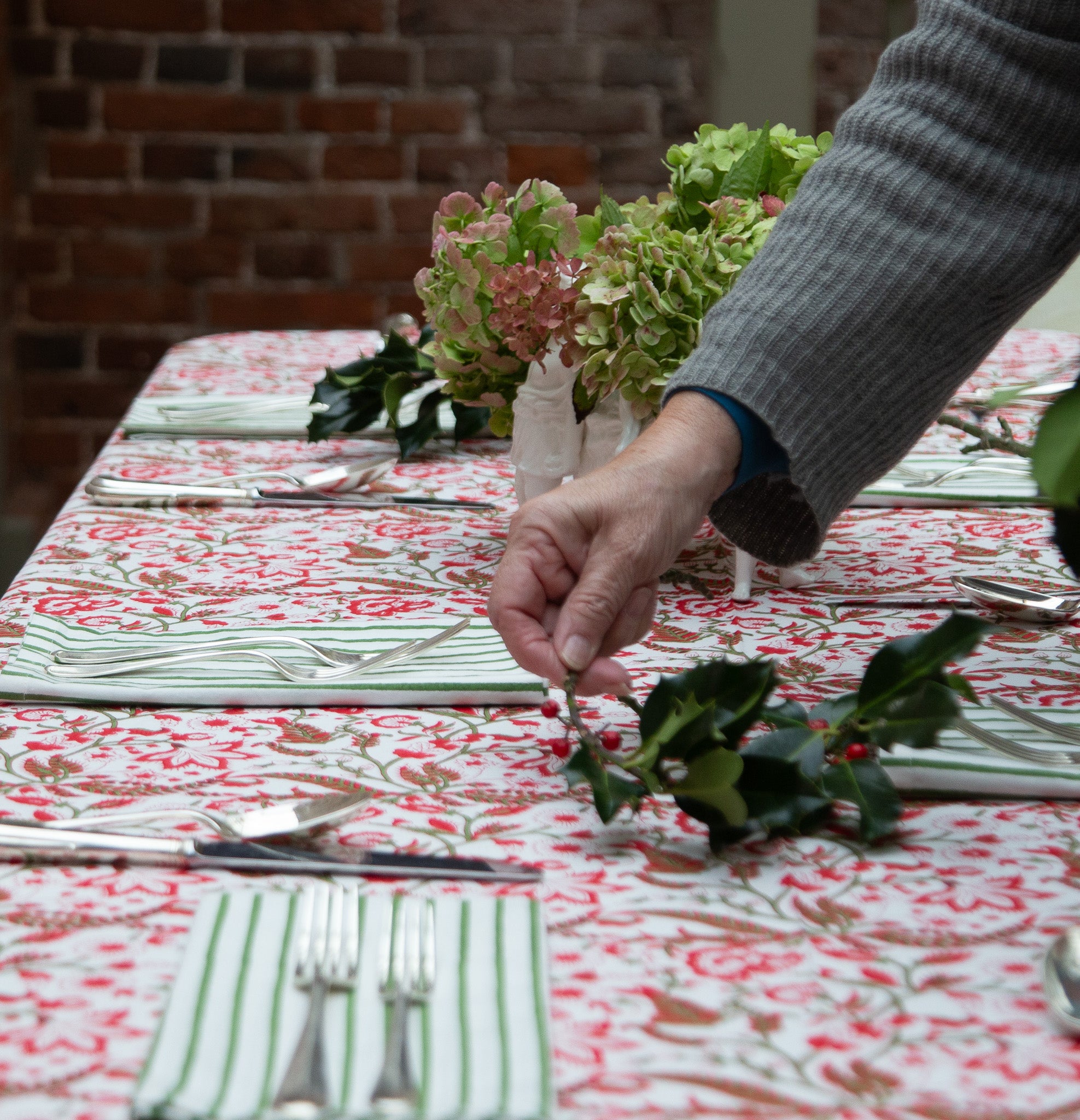 Christmas Tablecloth with napkins