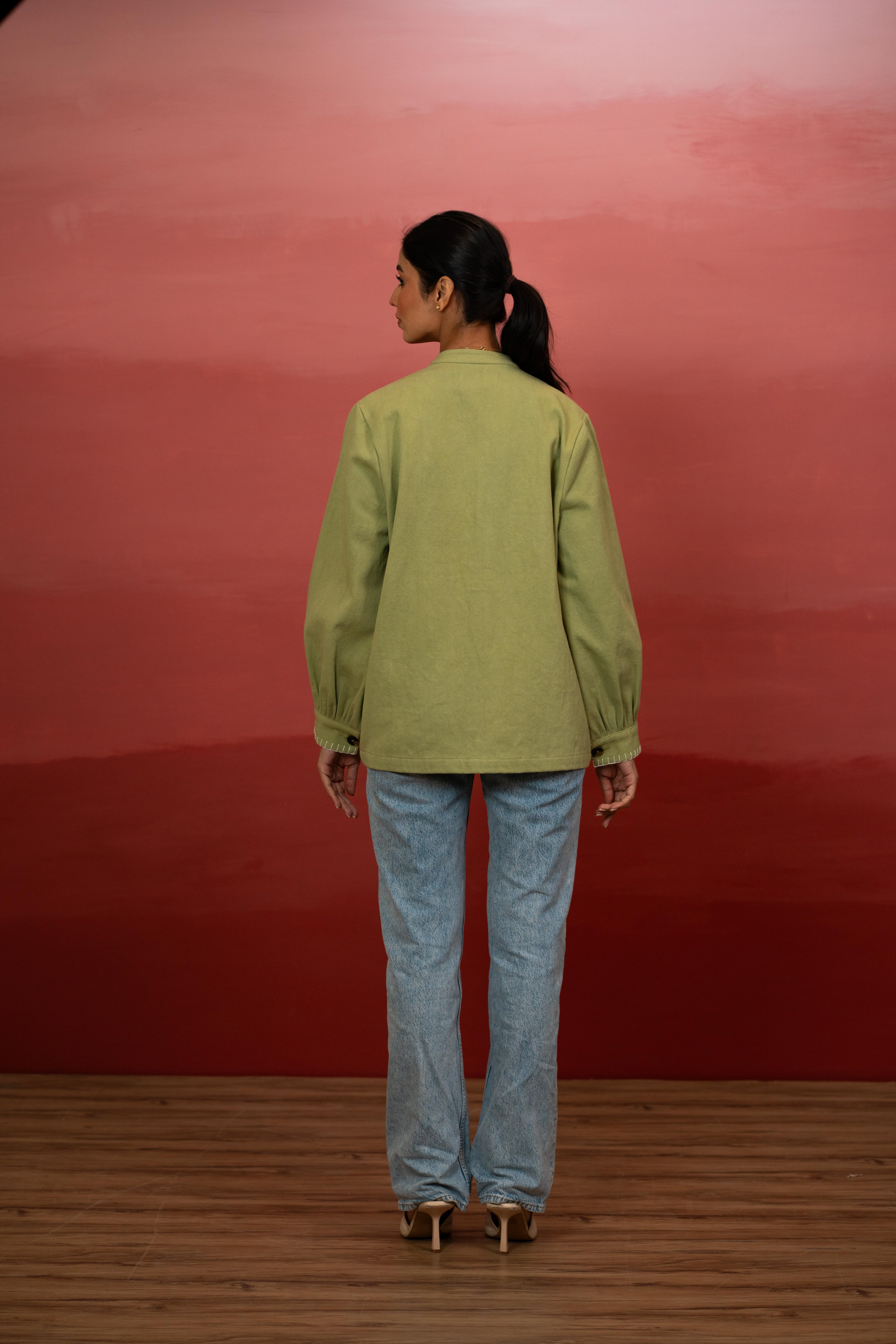 Indian Soul Khaki Jacket - PRE-ORDER