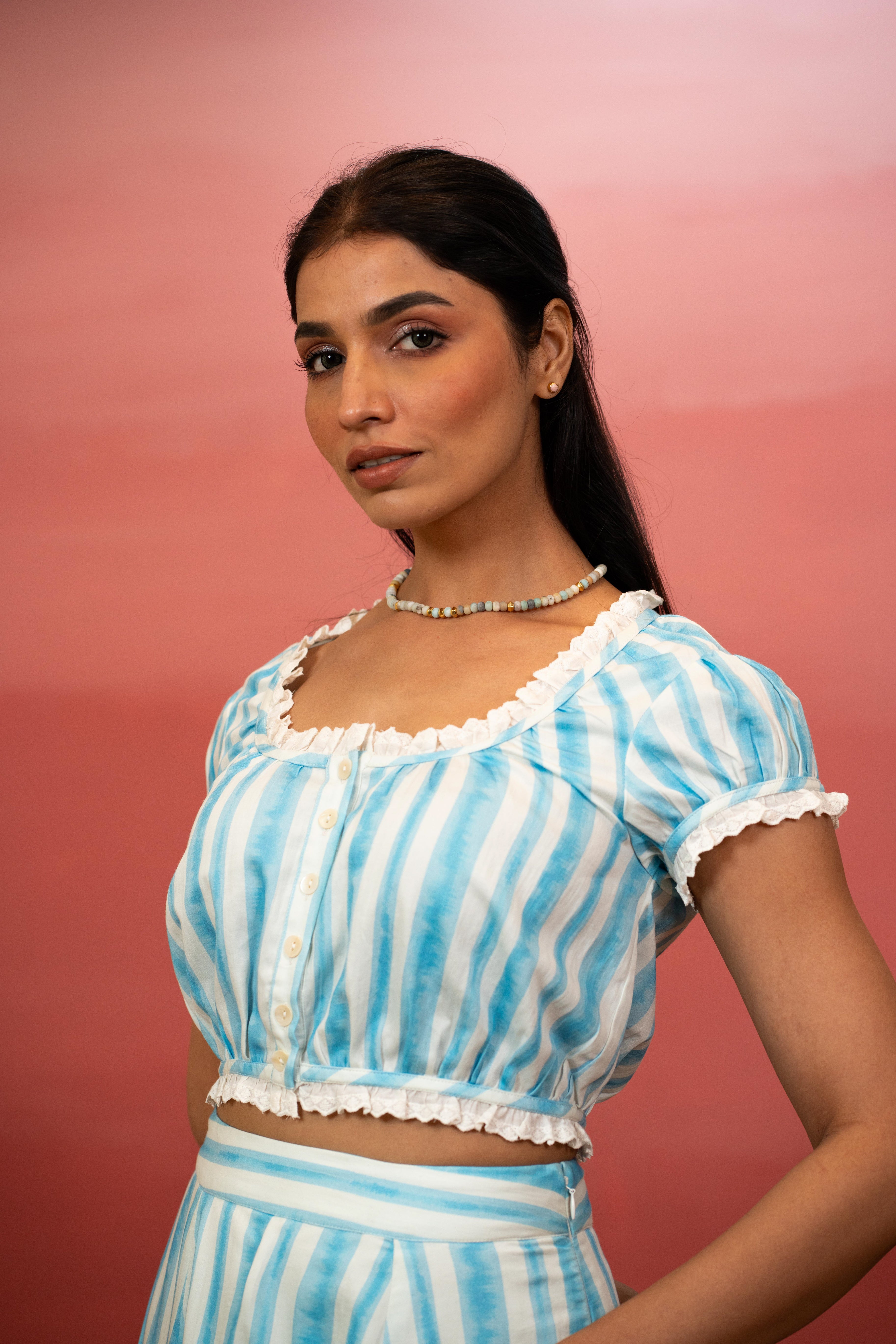 Jodhpur Stripe Skye Top