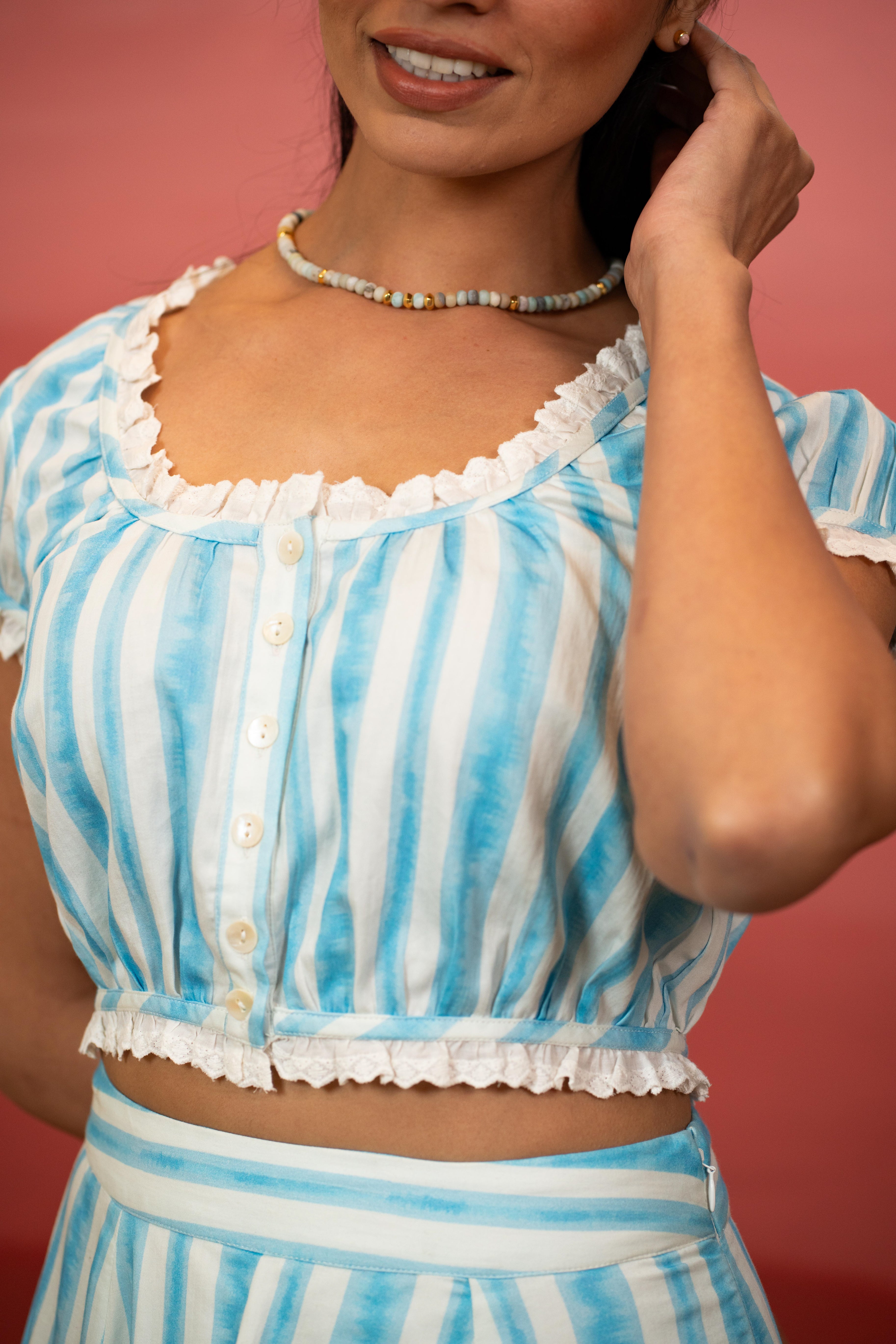 Jodhpur Stripe Skye Top